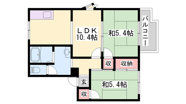 パレコスモスの物件間取画像